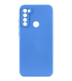 Силіконовий Оригінал ShutCam Чохол для Xiaomi Redmi Note 8T (Блакитний)