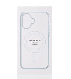 Чохол Clear Case with MagSafe для Apple iPhone 16 Plus (Прозорий)