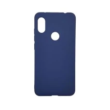 Силіконовий чохол iNavi Color для Xiaomi Redmi Note 6  /  Note 6 Pro (темно-синій)