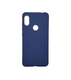 Силіконовий чохол iNavi Color для Xiaomi Redmi Note 6  /  Note 6 Pro (темно-сині..
