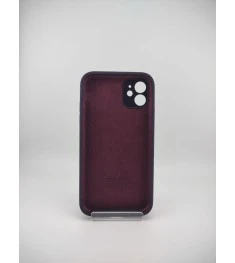 Оригінальний силіконовий квадратний чохол RoundCam для Apple iPhone 11 (72) бакл..