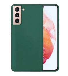 Силіконовий Original 360 Чохол для Samsung Galaxy S21 Plus (Темно-зелений)