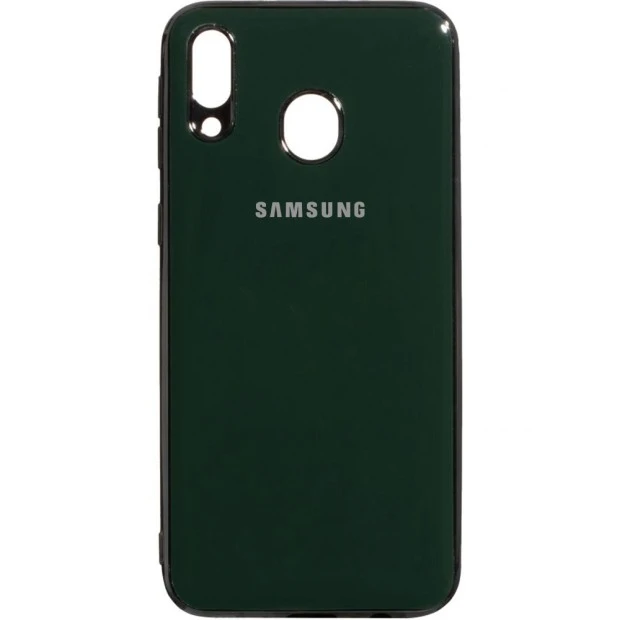 Силіконовий чохол Zefir для Samsung Galaxy A20  /  A30 (2019) (Темно-зелений)
