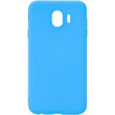 Силіконовий чохол iNavi Color для Samsung Galaxy J4 (2018) J400 (блакитний)