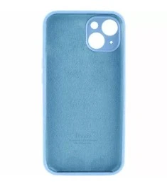Силикон Original RoundCam Case Apple iPhone 15 (20) Blue
