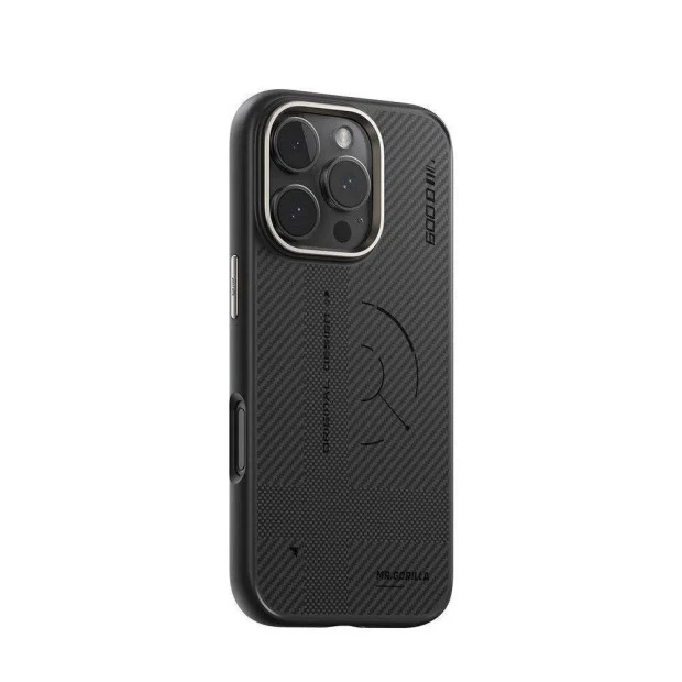 Чохол Blueo Armor Aramid MagSafe для Apple iPhone 16 Pro Max (Чорний)