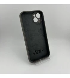 Силіконовий чохол Original RoundCam для Apple iPhone 15 Plus (19) Темно-сірий