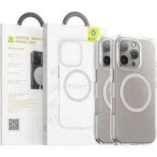 Накладка Blueo Crystal Pro Drop Resistance MagSafe Apple iPhone 16 Pro Max (Transparent)