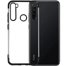 Силіконовий чохол UMKU Line для Xiaomi Redmi Note 8 (Чорний)
