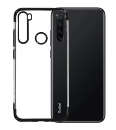 Силіконовий чохол UMKU Line для Xiaomi Redmi Note 8 (Чорний)