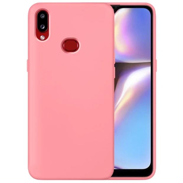 Силіконова оригінальна 360 чохол для Samsung Galaxy A10s (2019) (Рожевий)