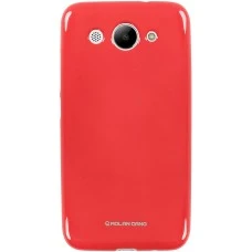 Силіконовий чохол Molan Shining для Huawei Y3 (2017) (Світло-червоний)