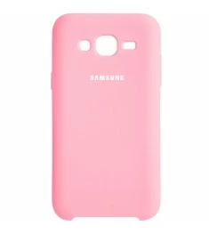 Силикон Original Case Samsung Galaxy J5 (2015) J500 (Розовый)