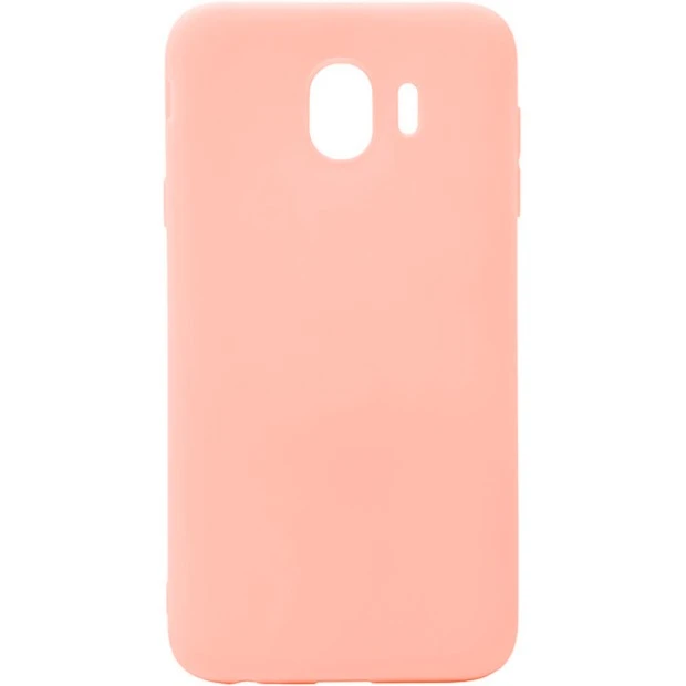 Силіконовий чохол iNavi Color для Samsung Galaxy J4 (2018) J400 (рожевий)