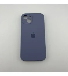 Силіконовий оригінальний чохол RoundCam для Apple iPhone 13 (42) Shadow Blue.