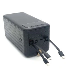 PowerBank Tornado PB08 80000mAh PD  /  QC 22.5W (4USB  /  1Type-C) (Чорний)