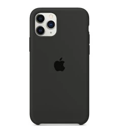 Силіконовий оригінальний чохол Apple для iPhone 11 Pro Max (70) Базальтовий сіри..