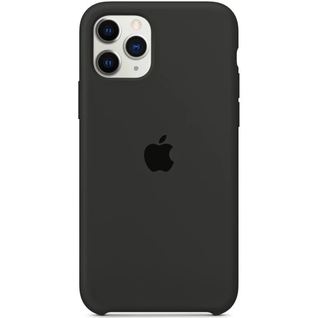 Силіконовий оригінальний чохол Apple для iPhone 11 Pro Max (70) Базальтовий сірий