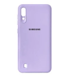 Силіконовий чохол-накладка для Samsung Galaxy M10 (Фіалковий)