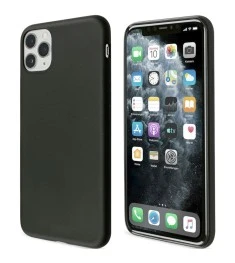 Силикон iNavi Color Apple iPhone 11 Pro Max (Чёрный)