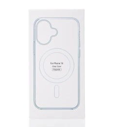 Чохол Clear Case Premium with MagSafe для Apple iPhone 16 (Прозорий)
