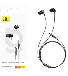 Wired in-ear headset Baseus Encok HZ11 (Black) A00164200113-Z1