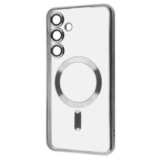Чохол UMKU Shining з MagSafe для Samsung Galaxy S23 (сріблястий)