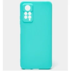 Силикон Original Xiaomi Redmi Note 11 / Note 11S (ShutCam) (Бирюзовый)