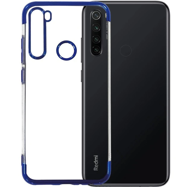 Silicone UMKU Line Xiaomi Redmi Note 8 (Blue)