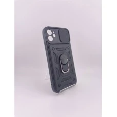 Бронь-чехол Ring Serge Armor ShutCam Case Apple iPhone 11 (Чёрный)