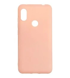 Чохол силіконовий iNavi Color для Xiaomi Redmi Note 6  /  Note 6 Pro (рожевий)