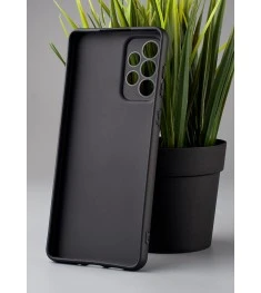 Силікон Графітовий Samsung Galaxy A33 (ShutCam) (Чорний)