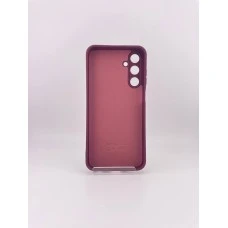 Силікон оригінальний Samsung Galaxy A25 (ShutCam) (Бордовий)