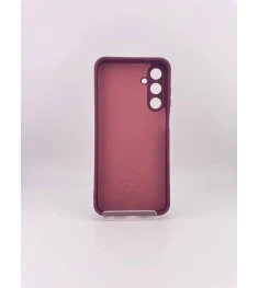 Силікон оригінальний Samsung Galaxy A25 (ShutCam) (Бордовий)