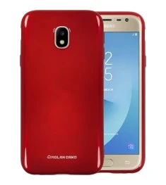 Силіконовий чохол Molan Shining для Samsung Galaxy J3 (2017) J330 (Червоний)