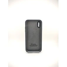 Силикон Original Square RoundCam Case Apple iPhone X / XS (86) Dark Coal