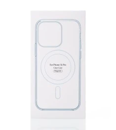 Чохол Clear Case with MagSafe для Apple iPhone 16 Pro (Прозорий)