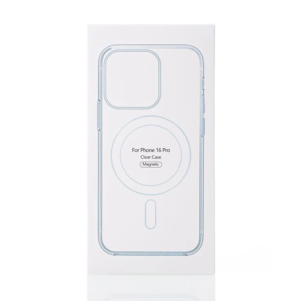 Чохол Clear Case with MagSafe для Apple iPhone 16 Pro (Прозорий)