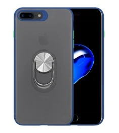 Накладка Totu Ring Magnetic Case Apple iPhone 7 Plus / 8 Plus (Синий)