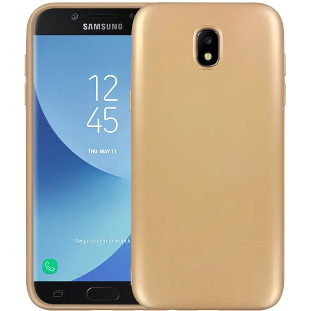 Силіконовий чохол T-Phox Shiny для Samsung Galaxy J5 (2017) J530 (Золотий)