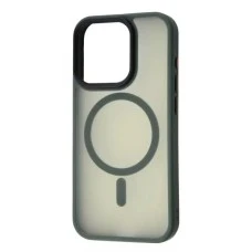 Чехол WAVE Matte Insane Case with MagSafe iPhone 15 Plus (Green)