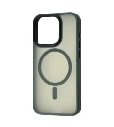 Чохол WAVE Matte Insane Case з MagSafe для iPhone 15 Plus (зелений)