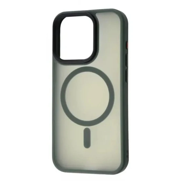 Чохол WAVE Matte Insane Case з MagSafe для iPhone 15 Plus (зелений)