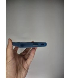Силіконовий Original 360-чохол для Samsung Galaxy S21 FE 5G (Темно-синій)