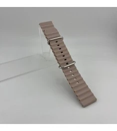 Ремінець для смарт-годинника універсальний Ocean Band 20 мм (Пудровий)