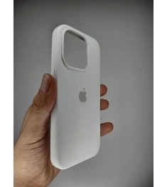 Силікон Original Round Case Apple iPhone 15 Pro (06) White