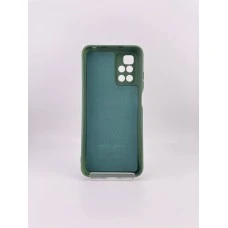 Силикон Original Xiaomi Redmi 10 (ShutCam) (Тёмно-зелёный)