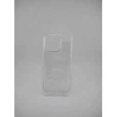 Силикон Space Case Premium Apple iPhone 15 Pro (Прозрачный)