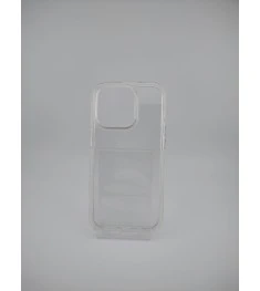 Силіконовий чохол Space Case Premium для Apple iPhone 15 Pro (Прозорий)