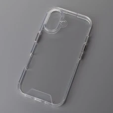 Силикон Space Case Premium Apple iPhone 16 (Прозрачный)